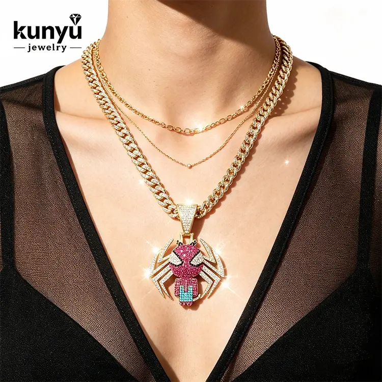 Bling Pendant Hip Hop Necklace