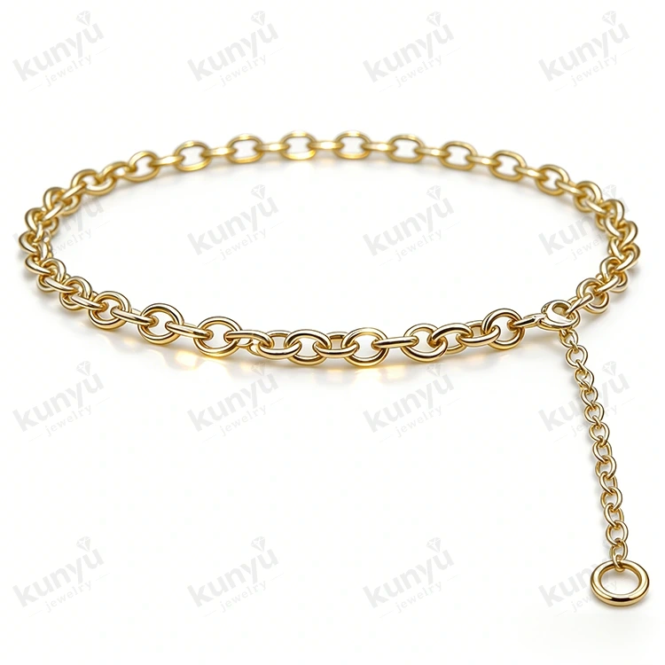 Chunky Metal Chain Belt