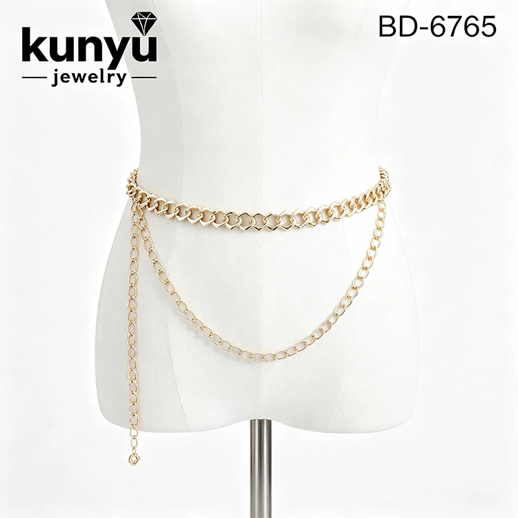 Gold Chain Waist Belt Gold Chain Waist Belt