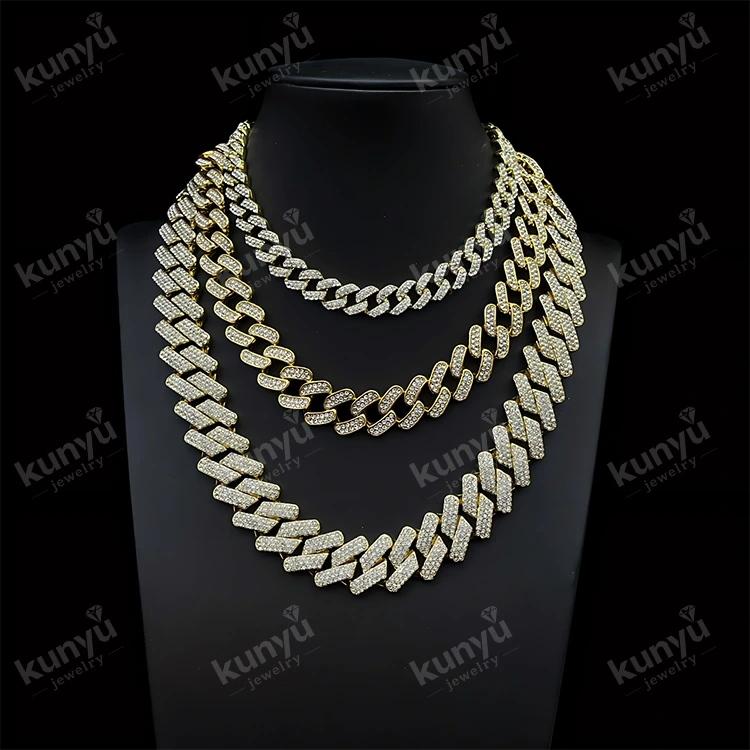 Gold Plated Hip Hop Necklace