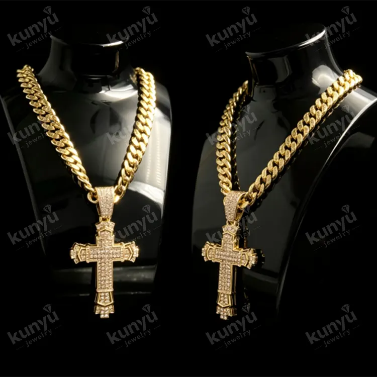 Gold Plated Hip Hop Pendant