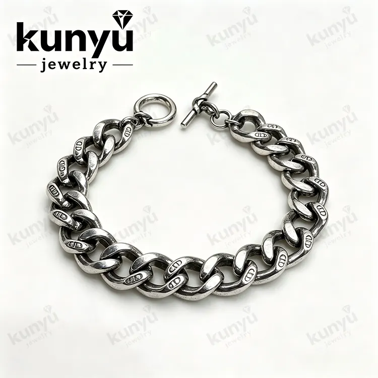 Handcrafted Antique Silver Plated Chain Handcrafted Antique Silver Plated Chain