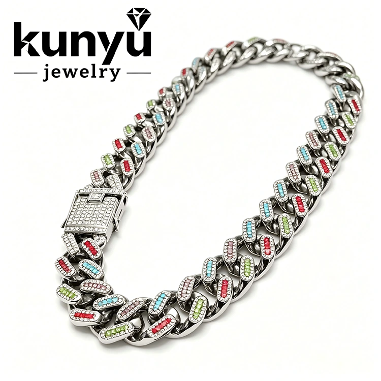 Vintage Style Cuban Link Chain
