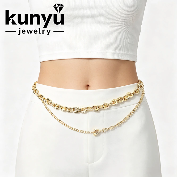 Punk Style Chain Belt